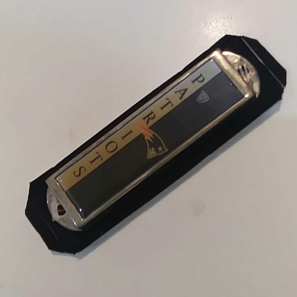 New England Patriots Enamel Mezuzah including scro - Picture 2 of 3